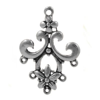 Antiikhõbedane toorik/34,5 x 22,5 mm