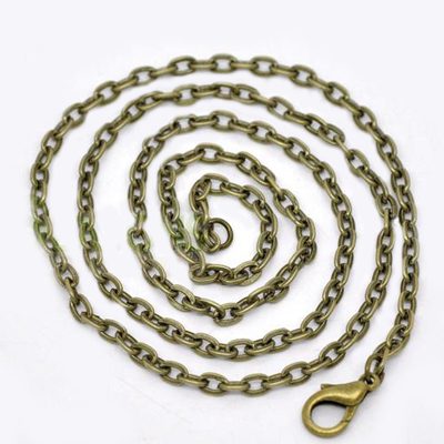 Antiikpronks valmis kett kinnitiga/46cm