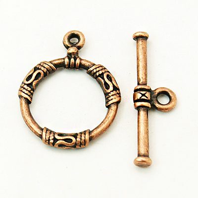 Antiikvaskne T-kinniti/22,5x18 mm