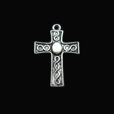 Hõbedane Keldi rist/25,2 x17,6mm