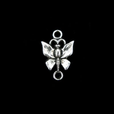 Hõbedane ühendaja "Liblikas"