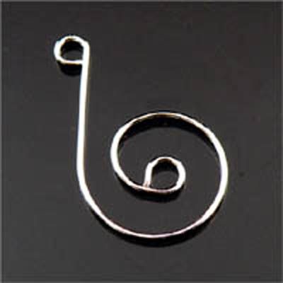 Hõbedane ripats"Spiraal" 36 x 20 mm