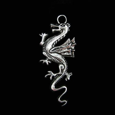 Hõbedane ripats draakon/49,5x23mm