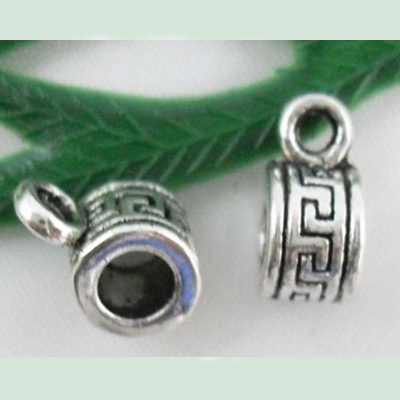 Hõbedane ripats nahkpaelale/kreeka