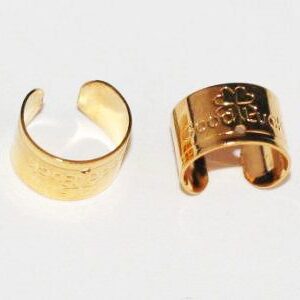 Kuldne earcuff/kõrvarõngatoorik.