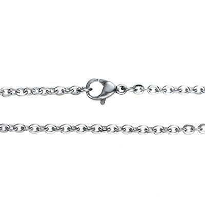 Roostevabast terasest kett, 3x2 mm/ 51 cm