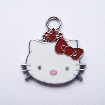 Metallist ripats "Hello Kitty"/21x20mm