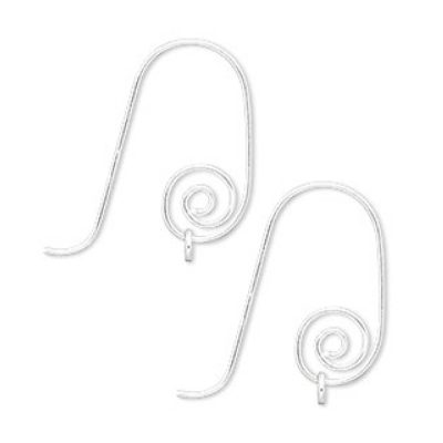 Sterling hõbedaga täidetud haagid/20mm