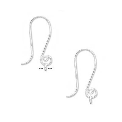 Sterling hõbedaga täidetud haagid/22mm