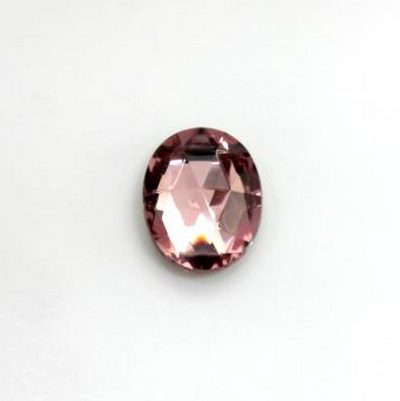 Tahutud klaaskamee 12x10mm/hele ametüst